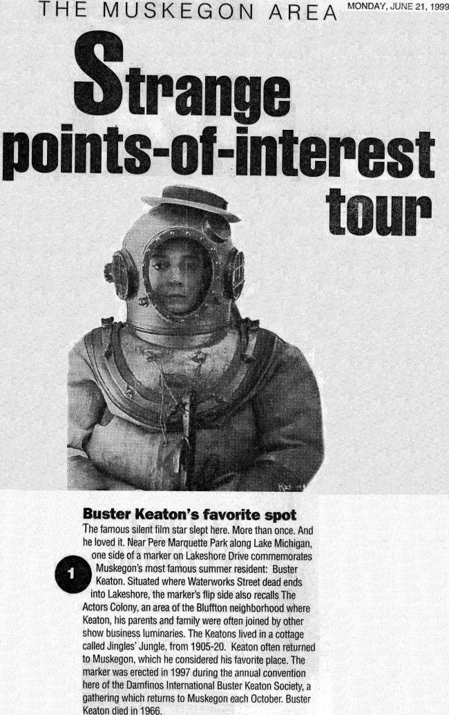 5th Annual Buster Keaton Celebration Muskegon, MI